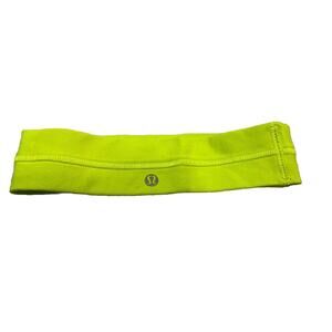 Women Lululemon Yellow Headband One Size